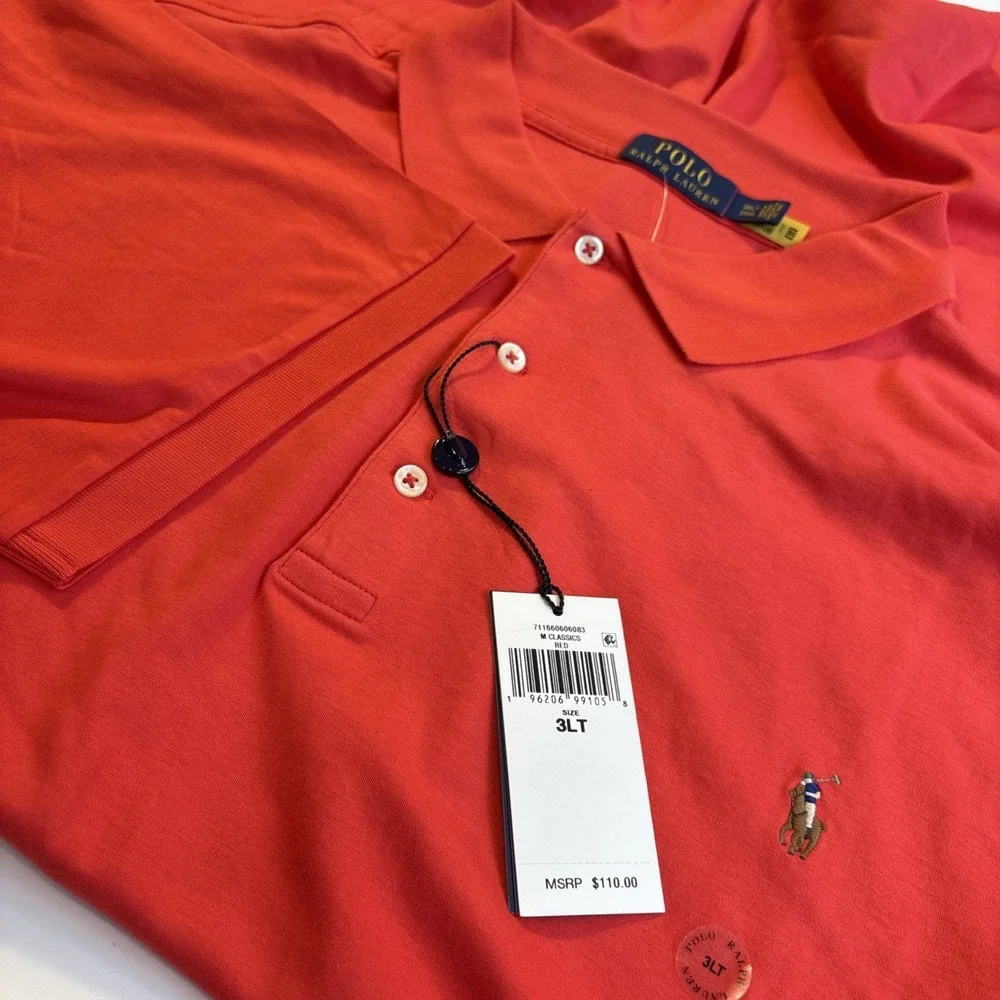 POLO RALPH LAUREN‎ Classic Fit Soft Touch Polo Men's 3XLT NWT $110